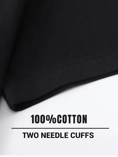 100% Cotton Solid T-shirts men Sporty Short Sleeve Tees Fashion Casual White Black Clothing Loose O-Neck Summer Tops