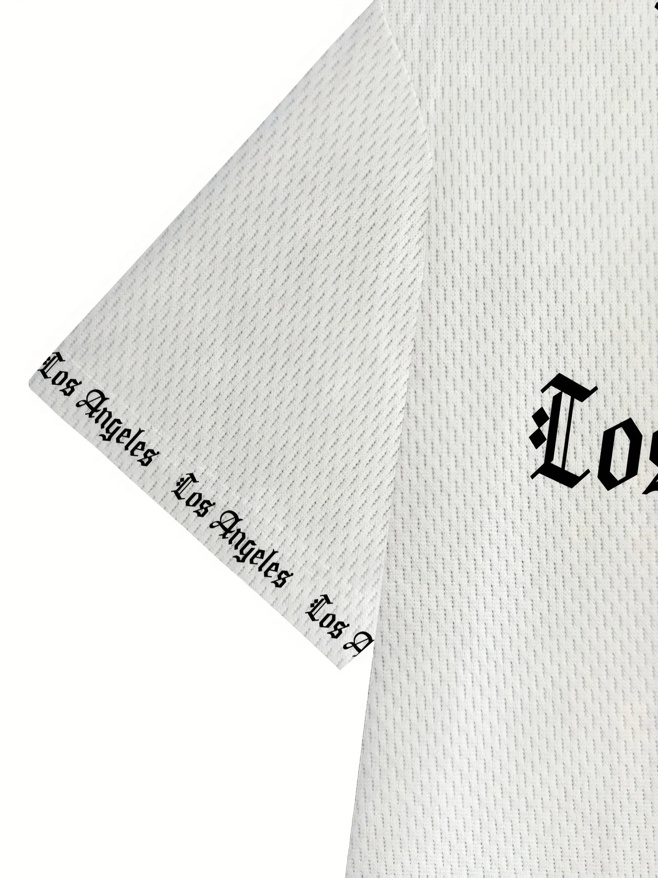 Summer Men's Gothic Letter Printed Polyester Breathable Round Neck T-shirt Pants Set Outdoor Urban Fashion Clothing