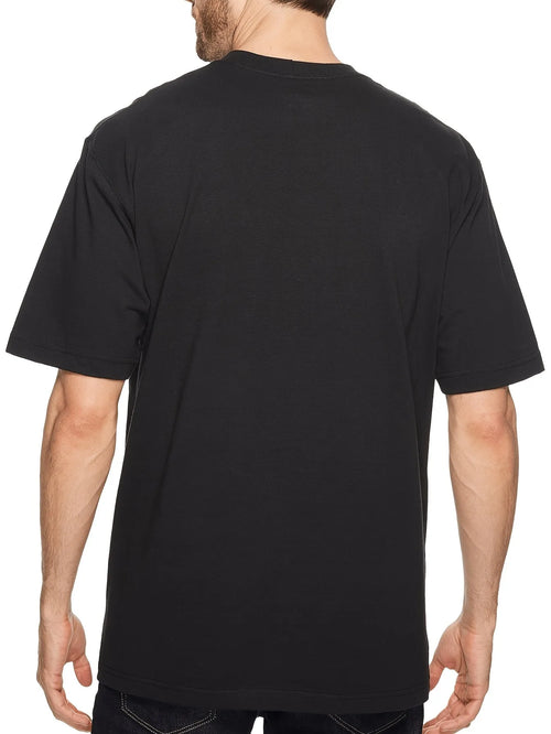 100% Cotton Solid Tshirts Mens Short Sleeve Fashion Brand Trend White Black Clothing High-end Brand Men's Short Sleeve