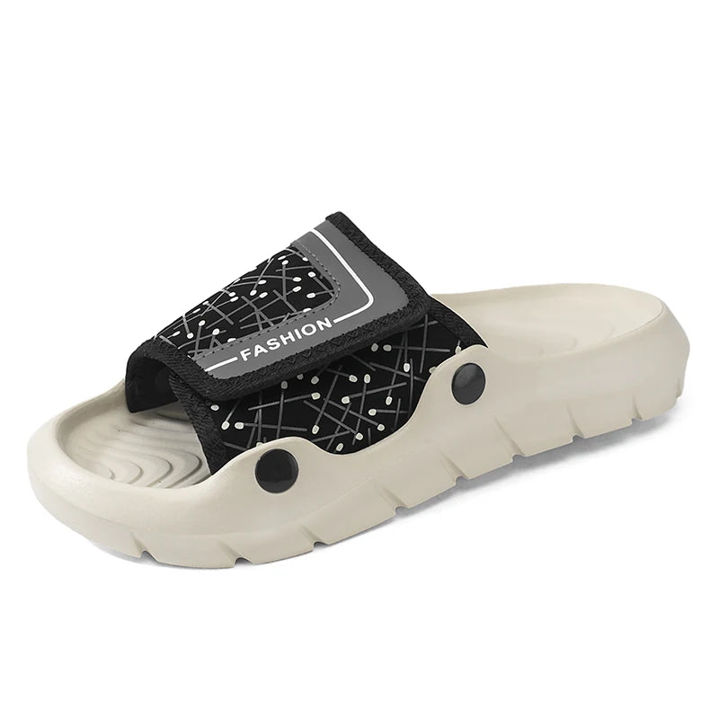 Men's sandals thick soles new large size fashion men's slippers EVA light comfortable breathable casual sandals men shoes slides