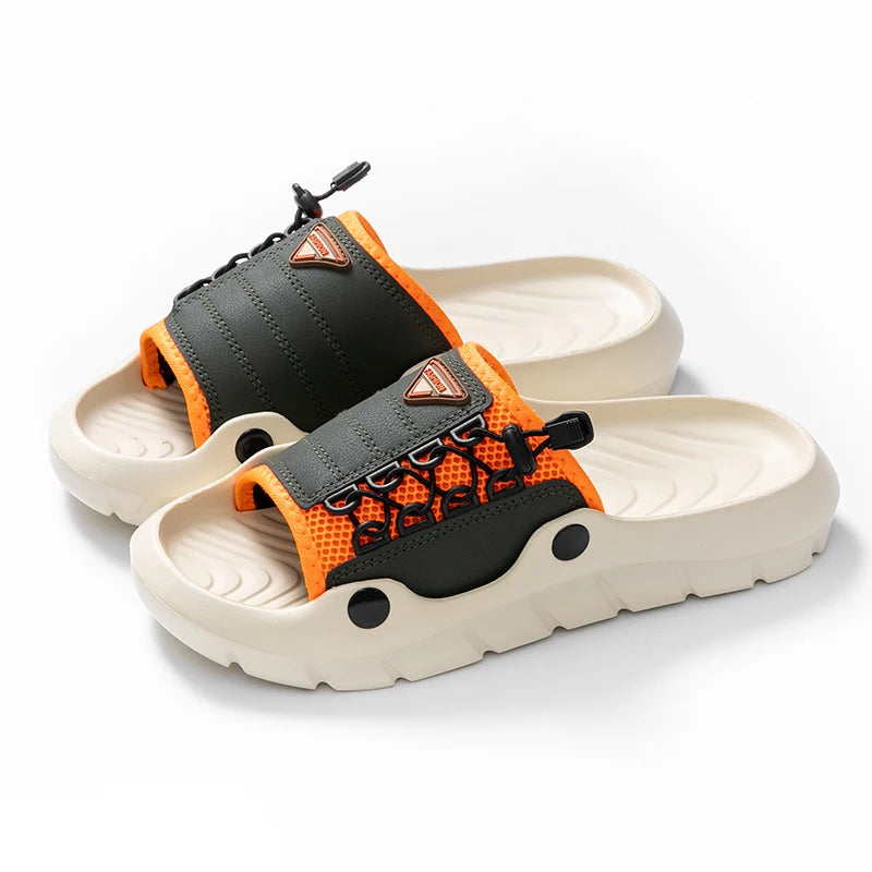Men's sandals thick soles new large size fashion men's slippers EVA light comfortable breathable casual sandals men shoes slides