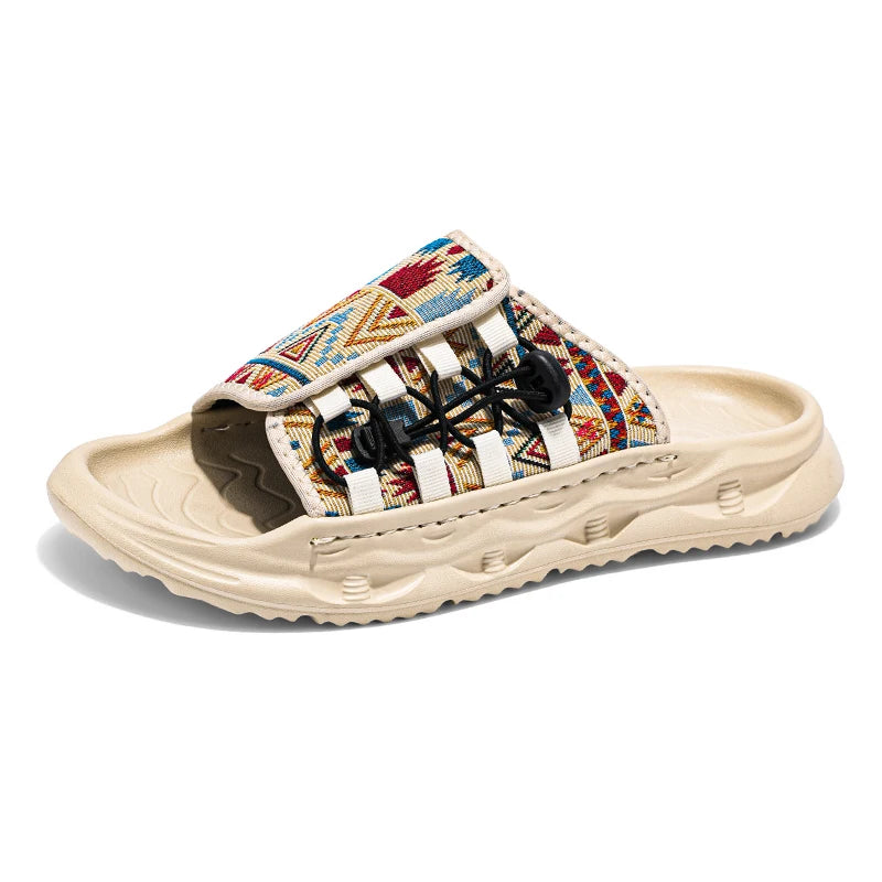 Men's sandals thick soles new large size fashion men's slippers EVA light comfortable breathable casual sandals men shoes slides