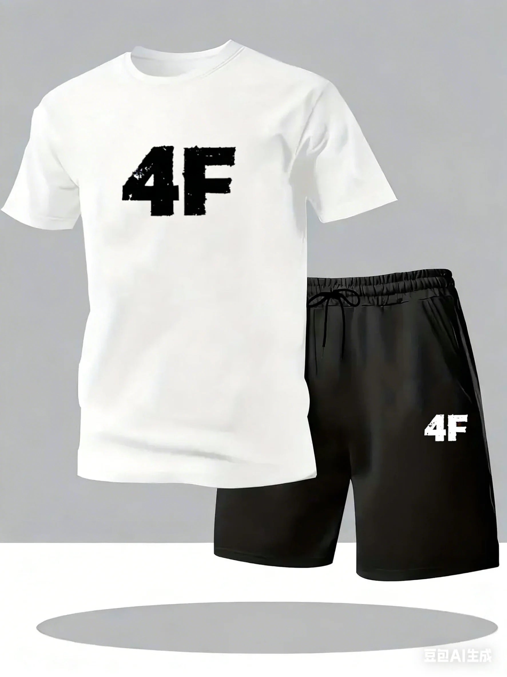 Tracksuits Sets Men Breathable Clothes Workout Sportswear Quick Drying Fashion Two Piece Sets T-shirt Shorts Sets Men's Clothing
